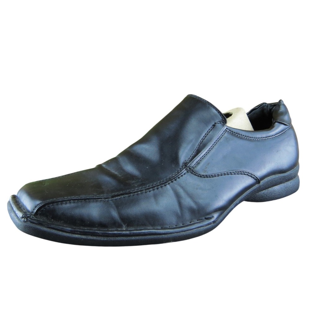 Dexter  Men Loafer Shoes Black Leather Slip On‎ Size 12 Medium